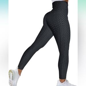 Memoryee Seamless Butt Lifting Leggings Scrunch High Waist Compression